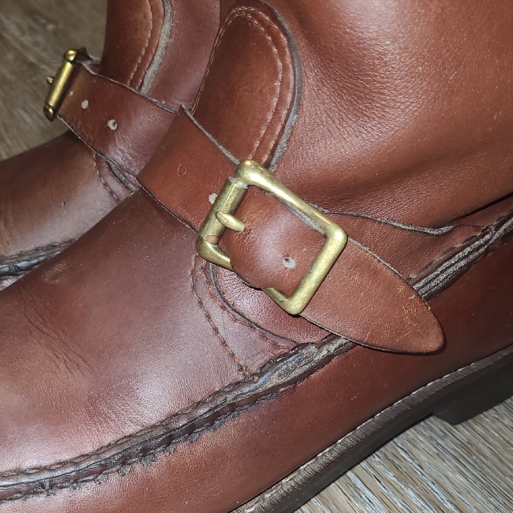 Men's Gokey Brown Leather Boots - Picture 7 of 8